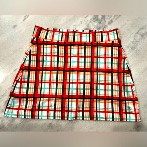 PGA Tour plaid golf skirt / skort with pockets - sz small - excellent condition!